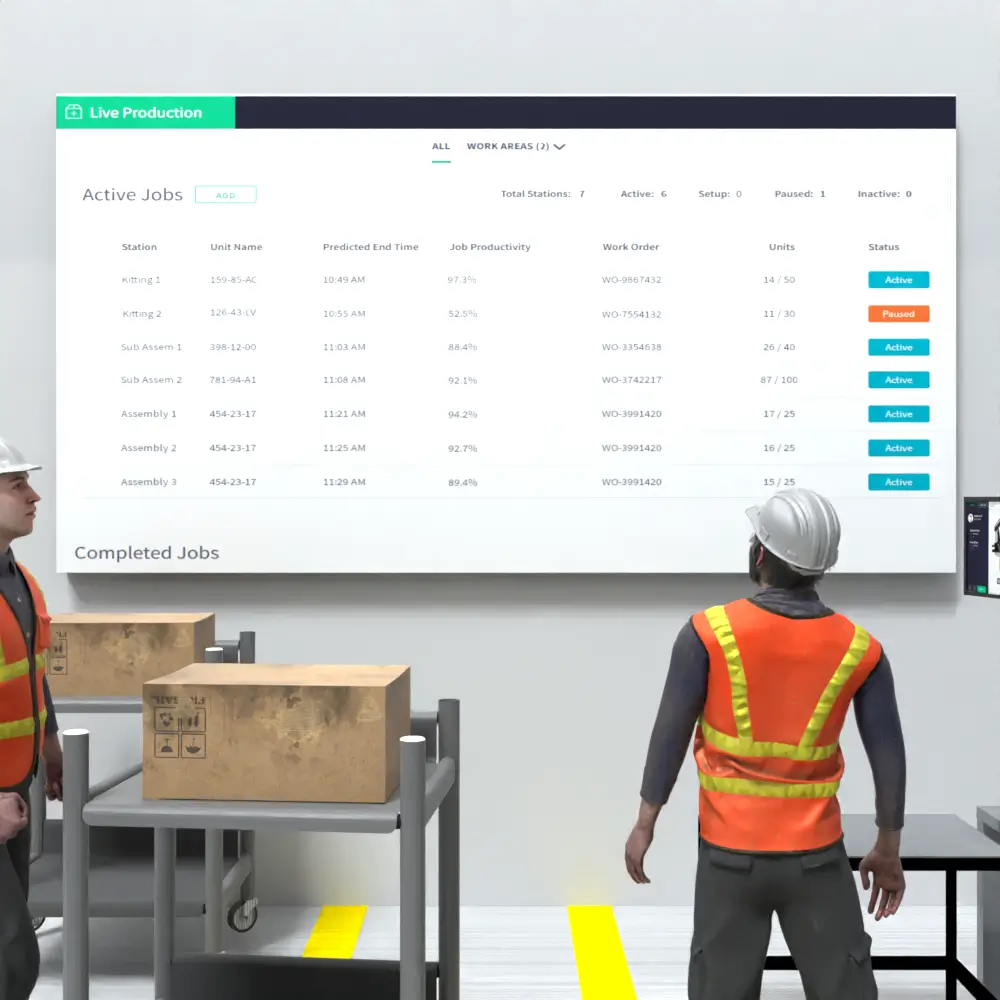 Shop Floor Management Software with ANDON and Machine Monitoring