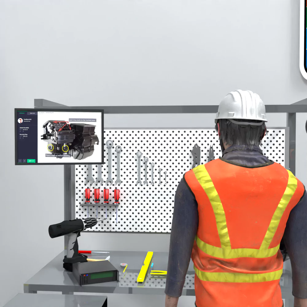 digital work instruction image