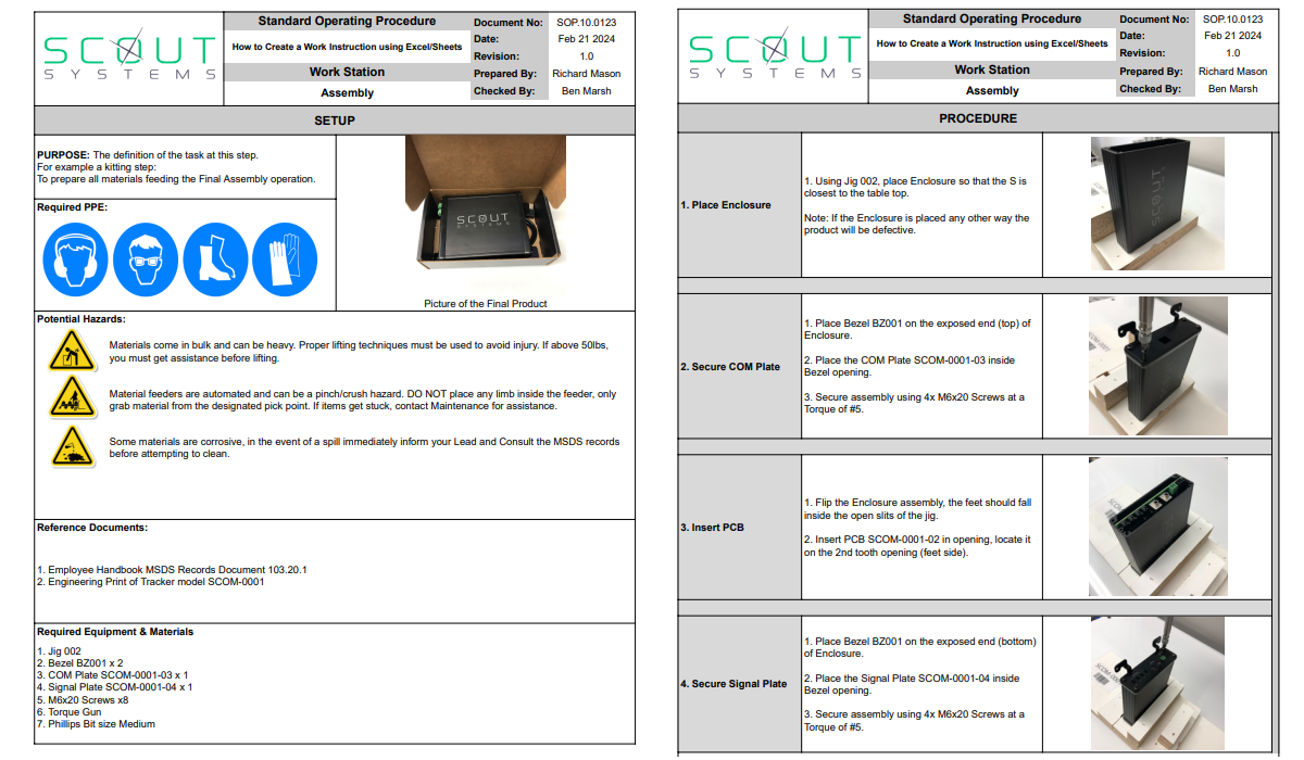 Work Instructions VS Digital Work Instructions